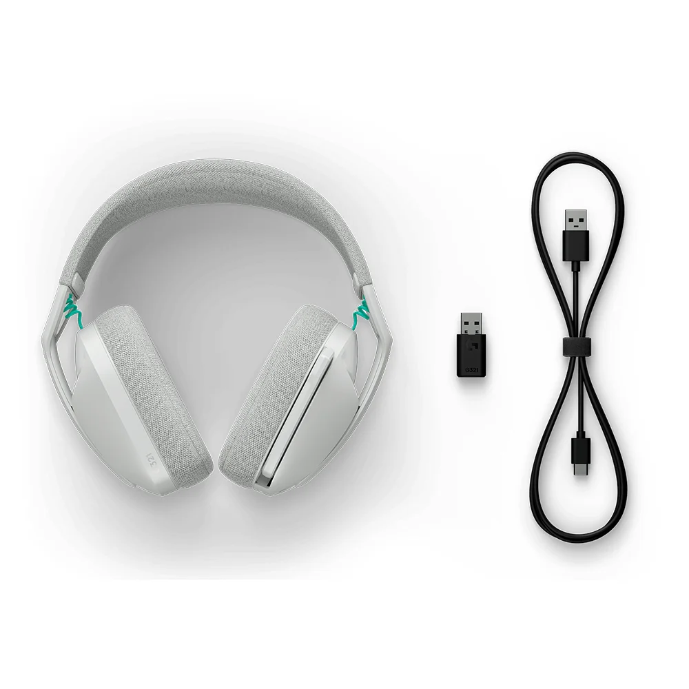 Audífonos Gamer Logitech G321 LIGHTSPEED Inalámbricos Blanco – 981-001568