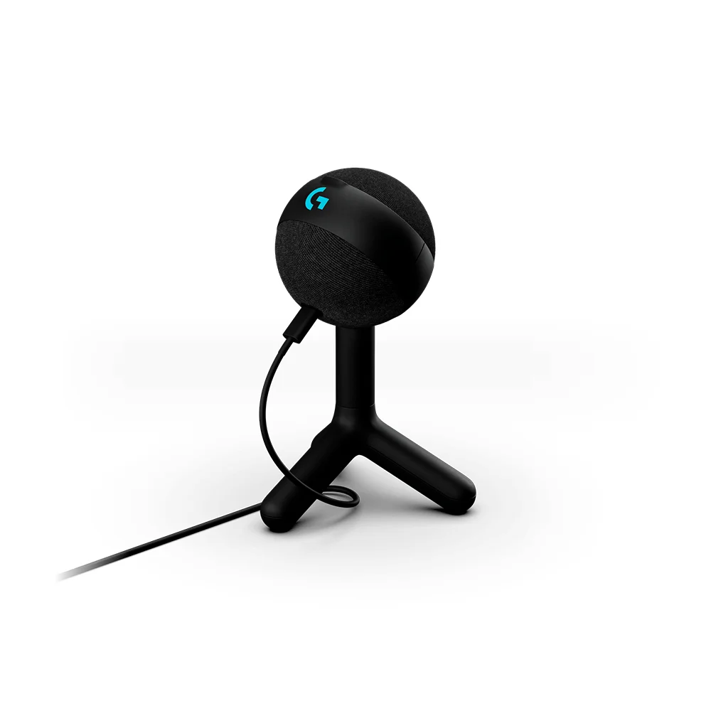 Micrófono Logitech G Yeti Orb USB RGB LIGHTSYNC 24 bits/48 kHz cardioide – 988-000550