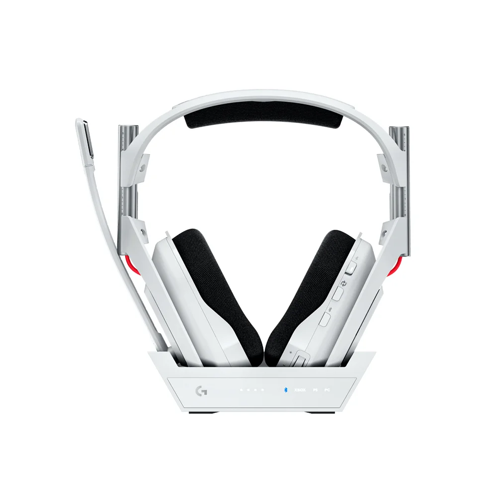 Audífonos Logitech G ASTRO A50 Gen 5 LIGHTSPEED 24 bits USB-C blanco con estación base - 939-002229