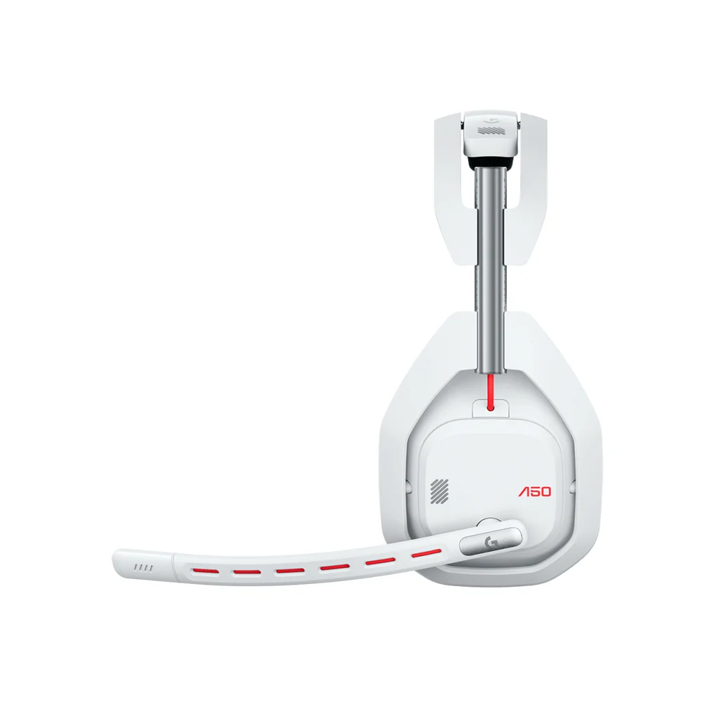 Audífonos Logitech G ASTRO A50 Gen 5 LIGHTSPEED 24 bits USB-C blanco con estación base - 939-002229