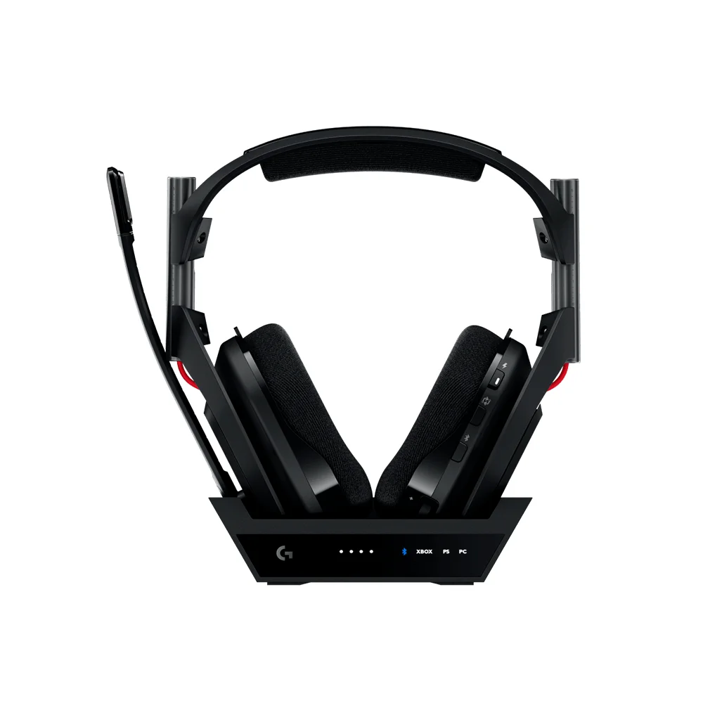 Audífonos Logitech G ASTRO A50 Gen 5 LIGHTSPEED 24 bits USB-C negro con estación base - 939-002217