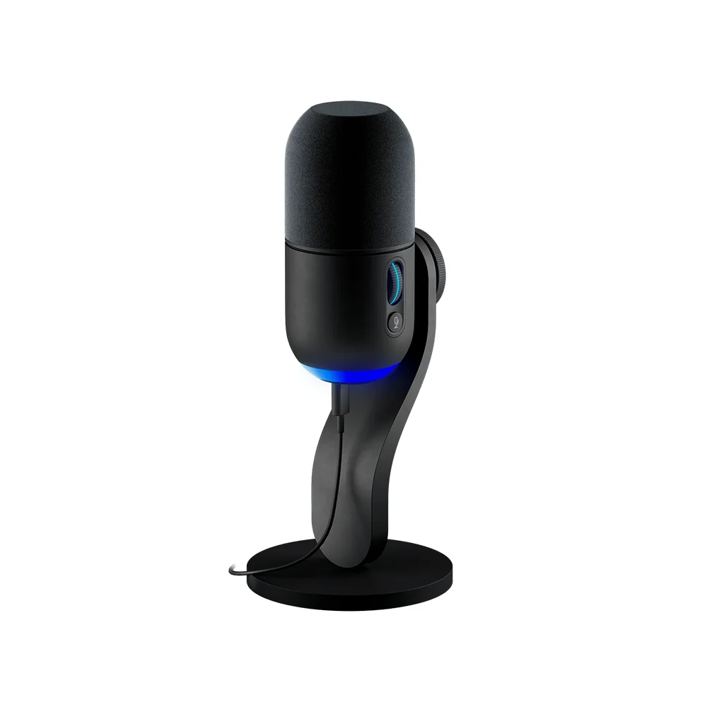 Micrófono Logitech G Yeti GX USB dinámico supercardioide RGB LIGHTSYNC negro – 988-000568