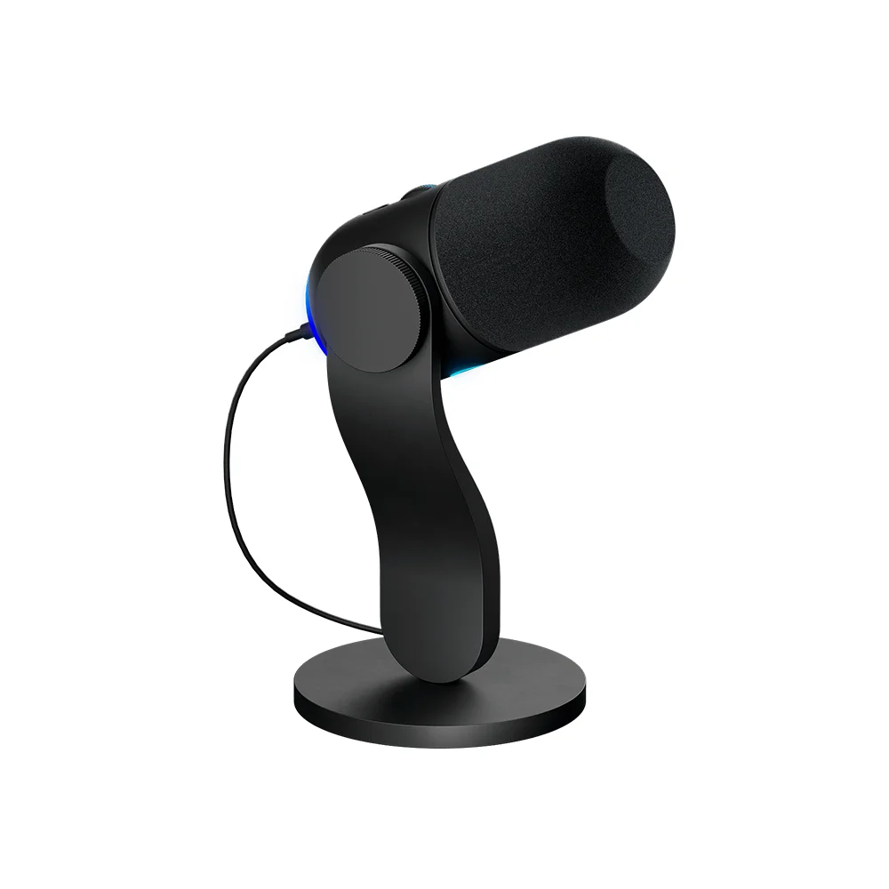 Micrófono Logitech G Yeti GX USB dinámico supercardioide RGB LIGHTSYNC negro – 988-000568