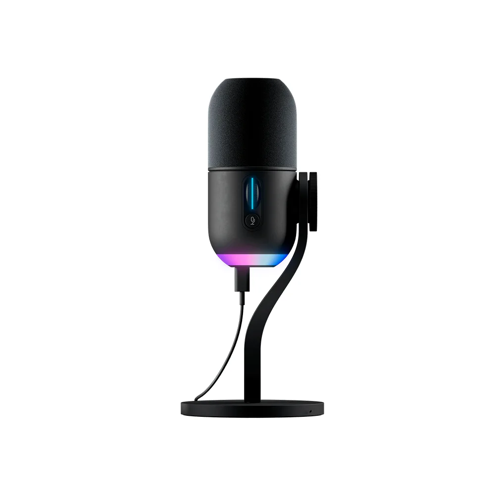 Micrófono Logitech G Yeti GX USB dinámico supercardioide RGB LIGHTSYNC negro – 988-000568