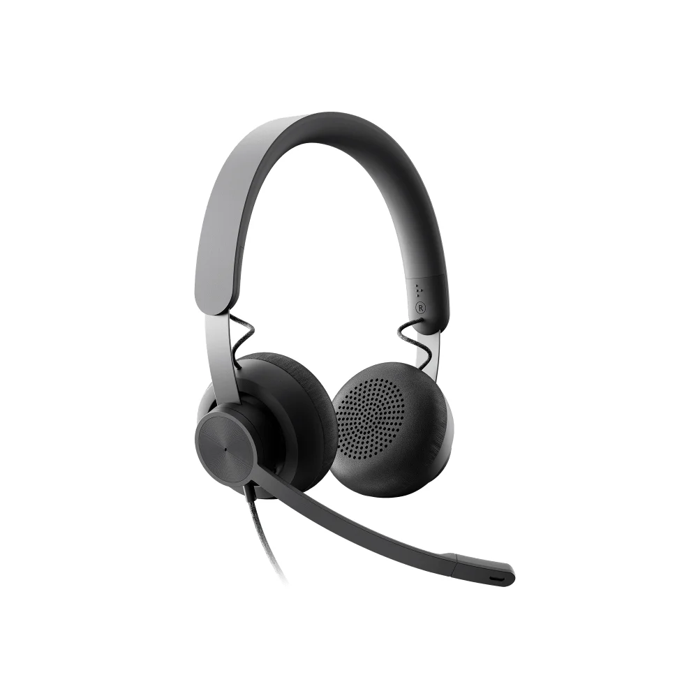 Audífonos Logitech Zone Wired UC USB-C/USB-A con micrófono dual con cancelación de ruido - 981-000876