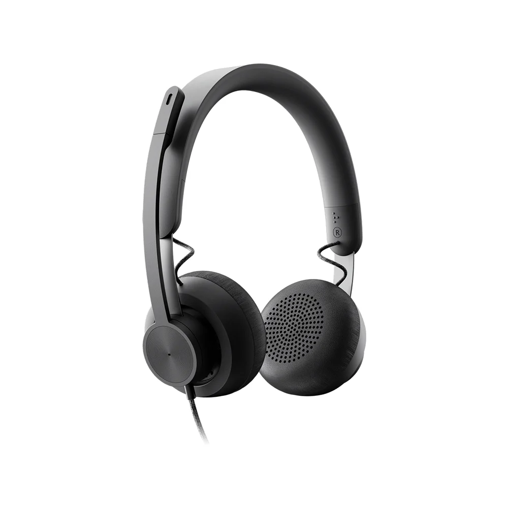 Audífonos Logitech Zone Wired UC USB-C/USB-A con micrófono dual con cancelación de ruido - 981-000876