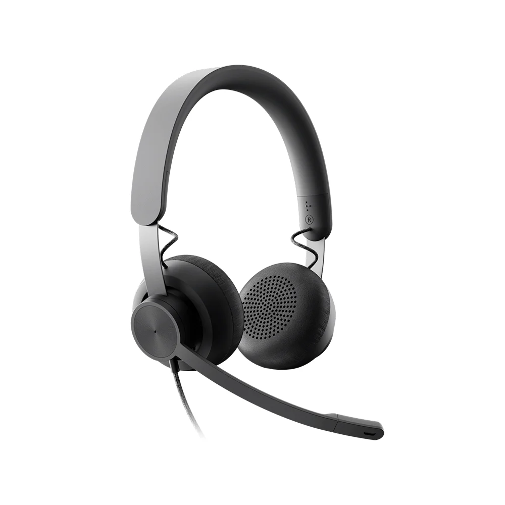 Audífonos Logitech Zone Wired UC USB-C/USB-A con micrófono dual con cancelación de ruido - 981-000876