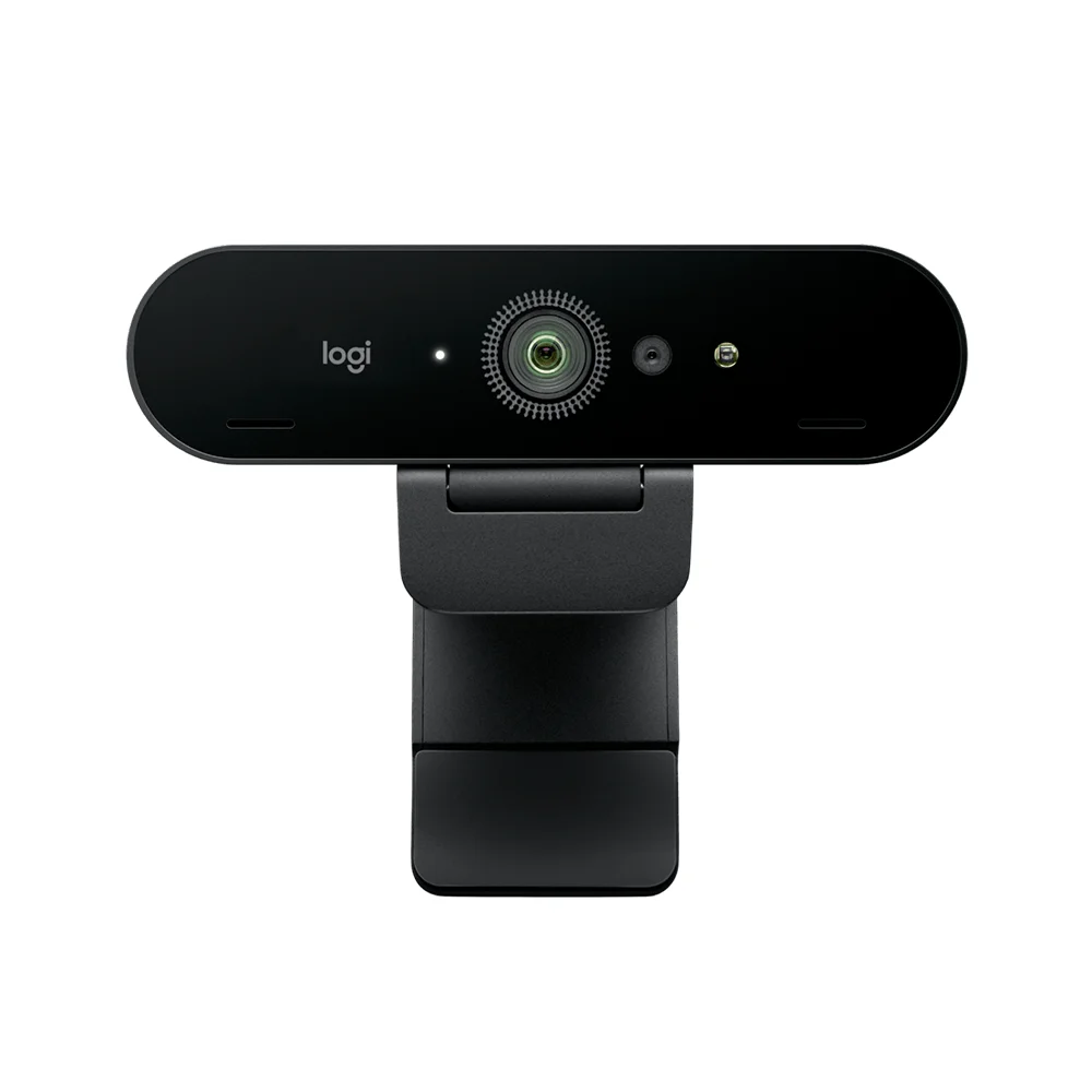 Webcam Logitech Brio 4K Ultra HD HDR USB-C con Windows Hello y micrófono dual - 960-001723