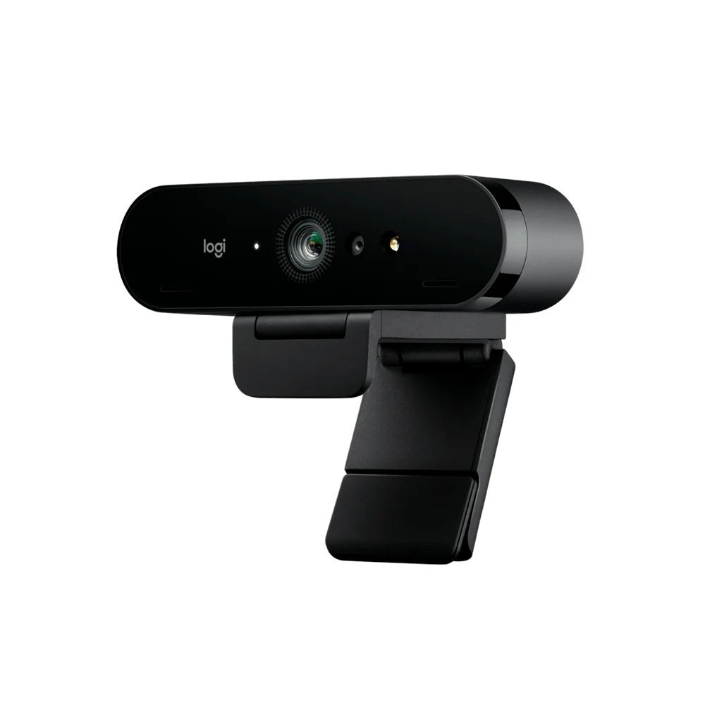 Webcam Logitech Brio 4K Ultra HD HDR USB-C con Windows Hello y micrófono dual - 960-001723