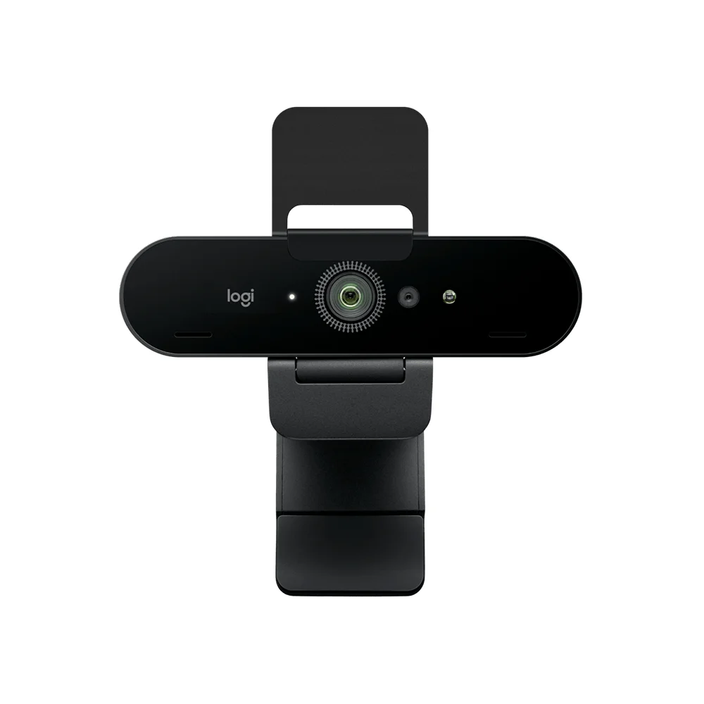 Webcam Logitech Brio 4K Ultra HD HDR USB-C con Windows Hello y micrófono dual - 960-001723