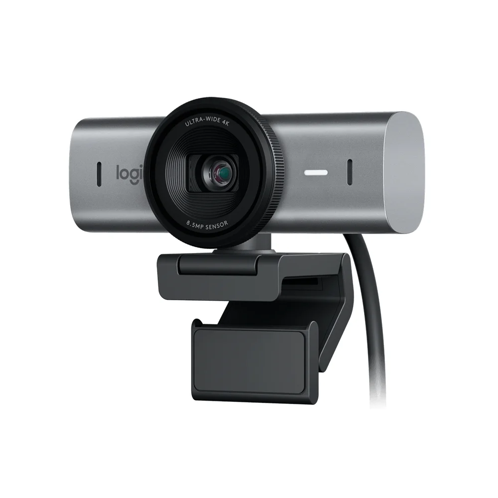 Webcam Logitech MX Brio 705 for Business 4K USB-C grafito con IA, micrófono dual - 960-001529