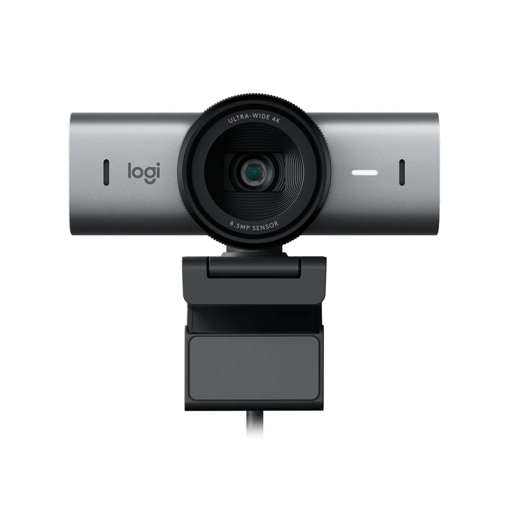 Webcam Logitech MX Brio 705 for Business 4K USB-C grafito con IA, micrófono dual - 960-001529