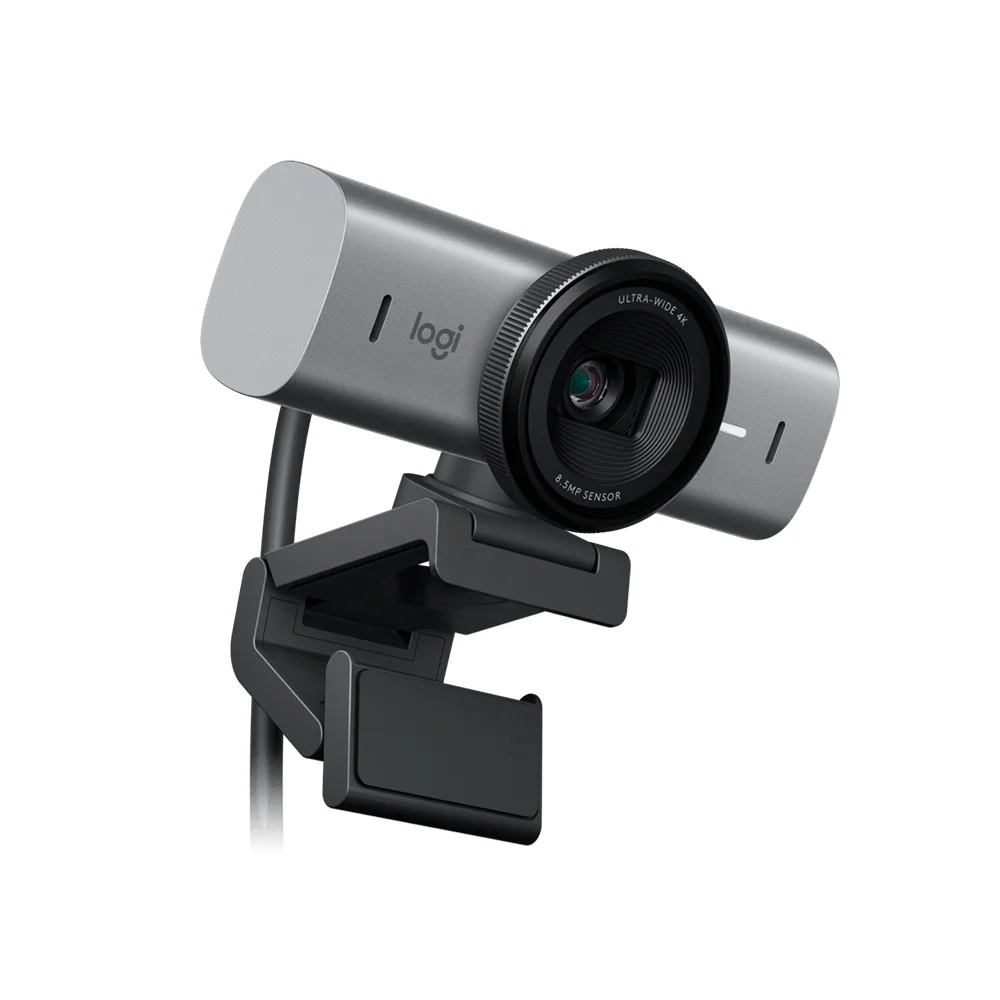 Webcam Logitech MX Brio 705 for Business 4K USB-C grafito con IA, micrófono dual - 960-001529