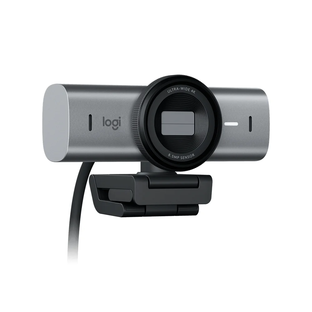 Webcam Logitech MX Brio 705 for Business 4K USB-C grafito con IA, micrófono dual - 960-001529