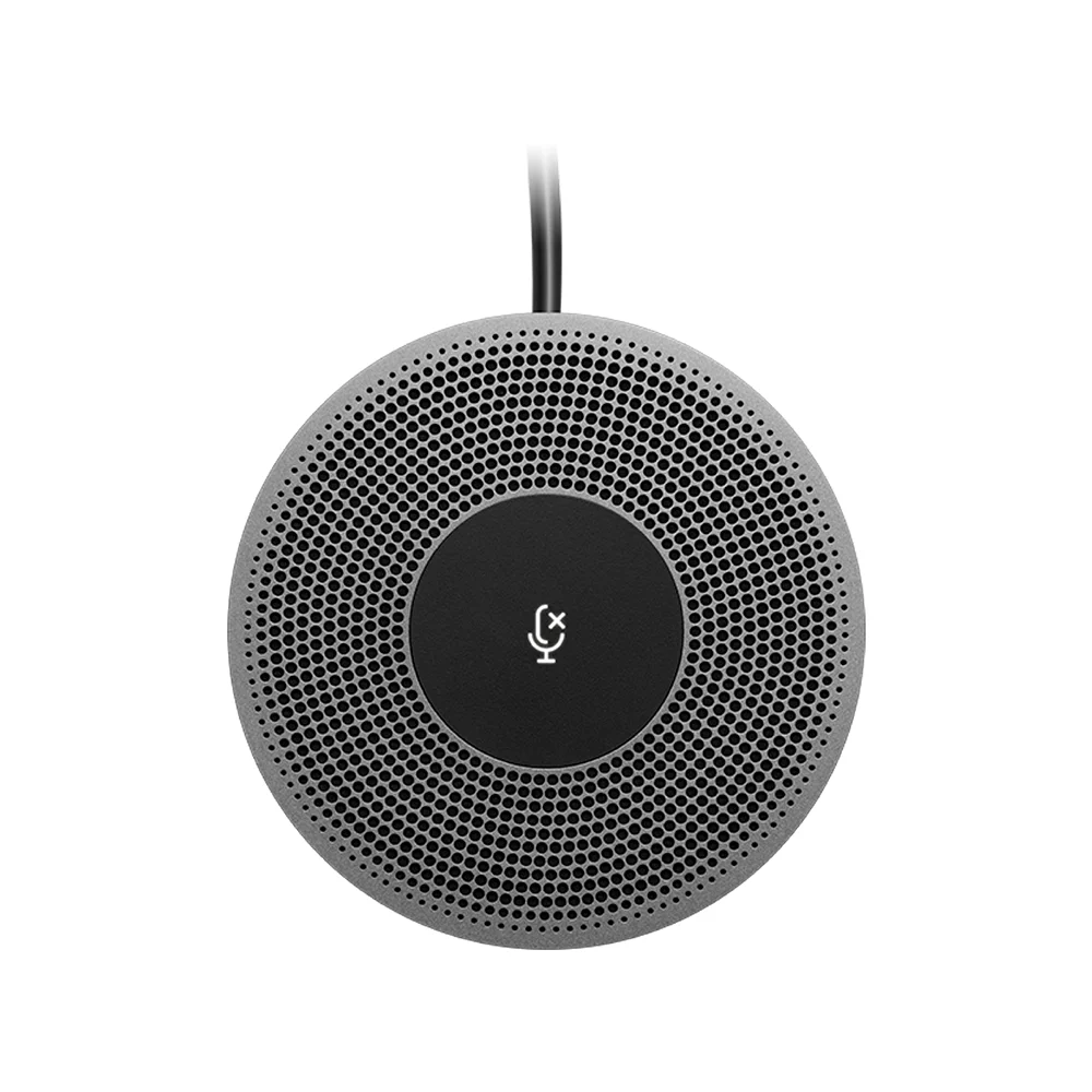 Micrófono de expansión Logitech para MeetUp con botón de silencio y cable 6 m – 989-000405