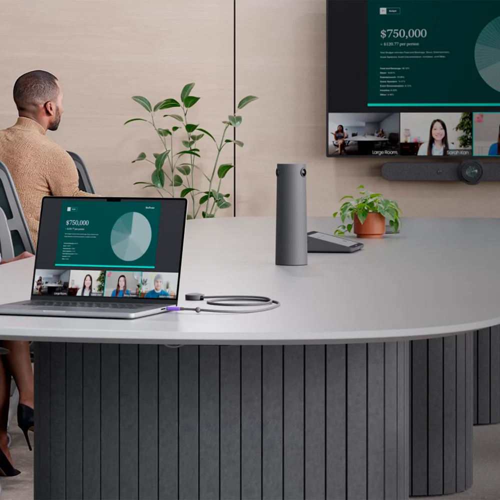 Logitech Extend conexión BYOD USB-C para salas Android y videoconferencia - 952-000188