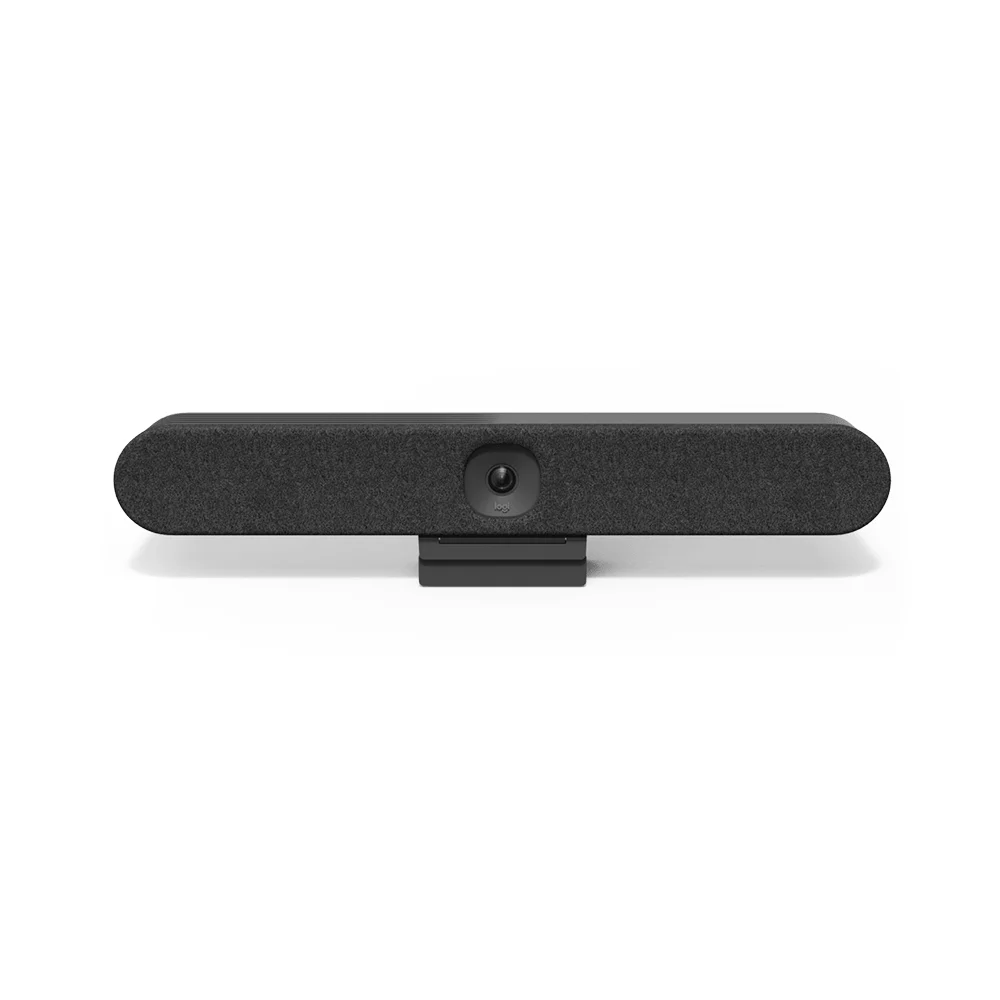 Barra de vídeo Logitech Rally Bar Huddle 4K todo en uno para salas pequeñas, Graphite - 960-001485