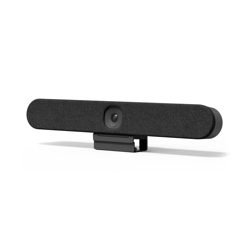 Barra de vídeo Logitech Rally Bar Huddle 4K todo en uno para salas pequeñas, Graphite - 960-001485