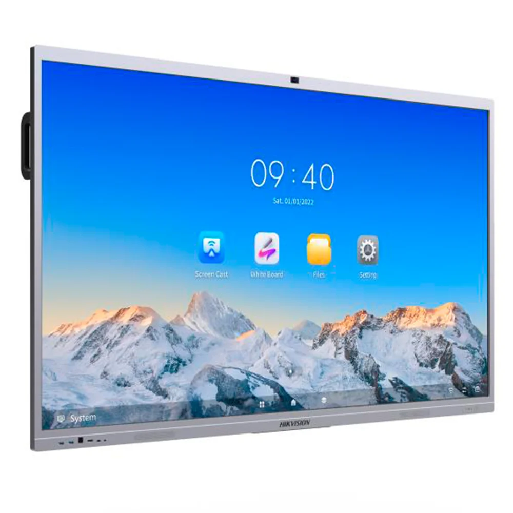 Pantalla interactiva Hikvision DS-D5B75RB/EL 75" 4K Android 13 8GB RAM 64GB | 321000678