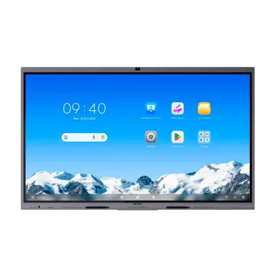 Pantalla interactiva Hikvision DS-D5C86RB/B2L 86" 4K Android 14 8GB 128GB EDLA táctil 50 puntos | 321000713