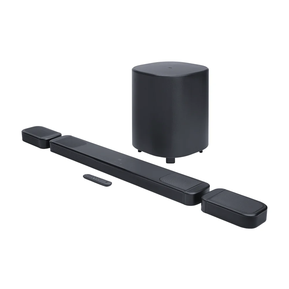 Barra de sonido JBL Bar 1000MK2 7.1.4 Dolby Atmos DTS:X subwoofer 10” – JBLBAR1000M2BLKAM