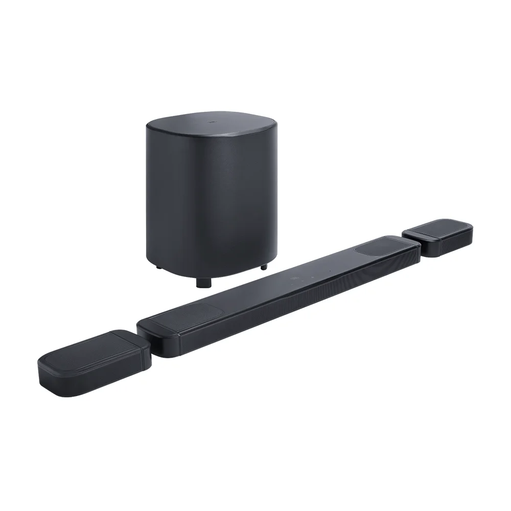 Barra de sonido JBL Bar 1000MK2 7.1.4 Dolby Atmos DTS:X subwoofer 10” – JBLBAR1000M2BLKAM