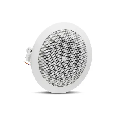 Parlante empotrable de techo JBL Professional 8124, 4 pulgadas full range, 70V/100V, blanco, 93 dB