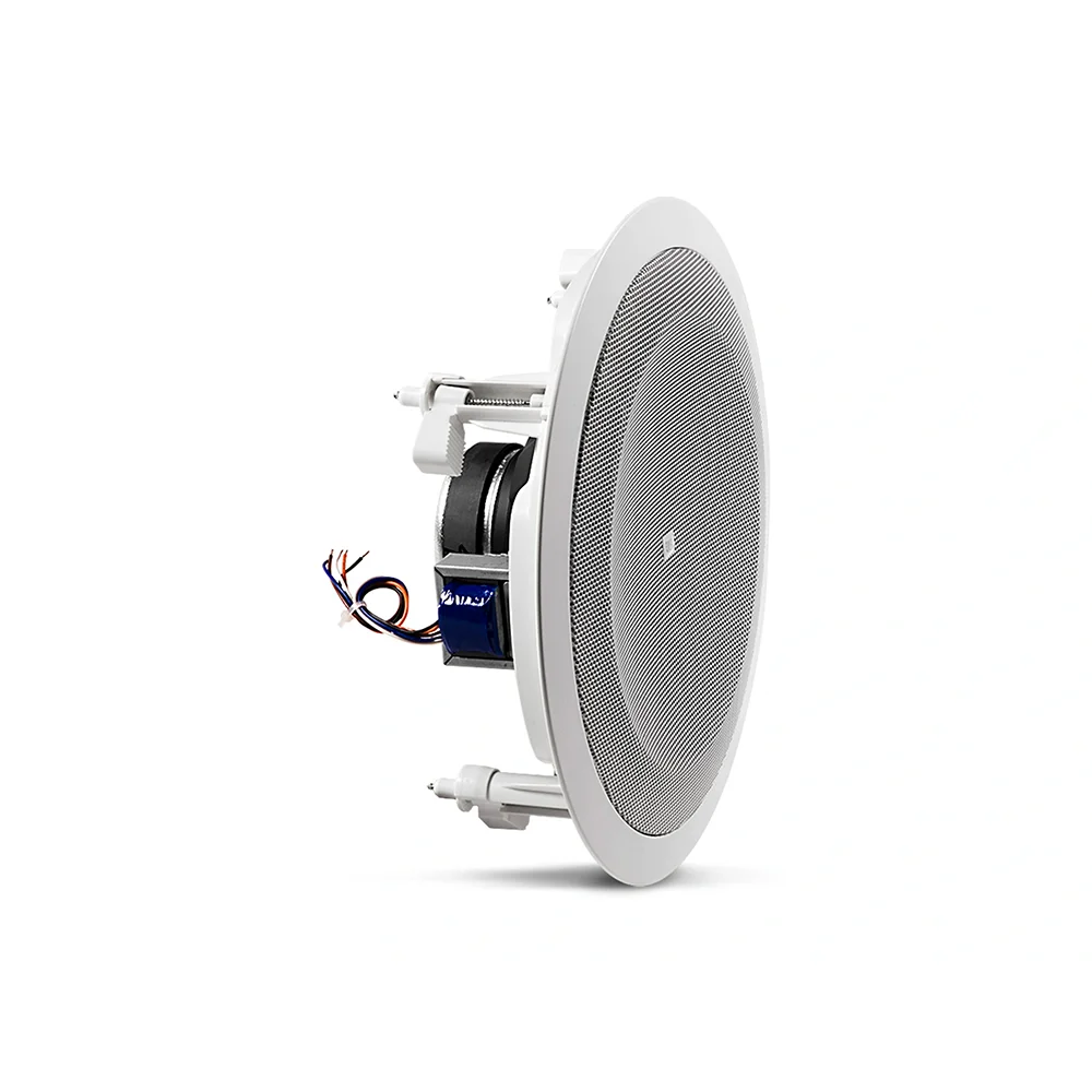 Parlante empotrable de techo JBL Professional 8128, 8 pulgadas full range, 70V/100V, blanco, 97 dB