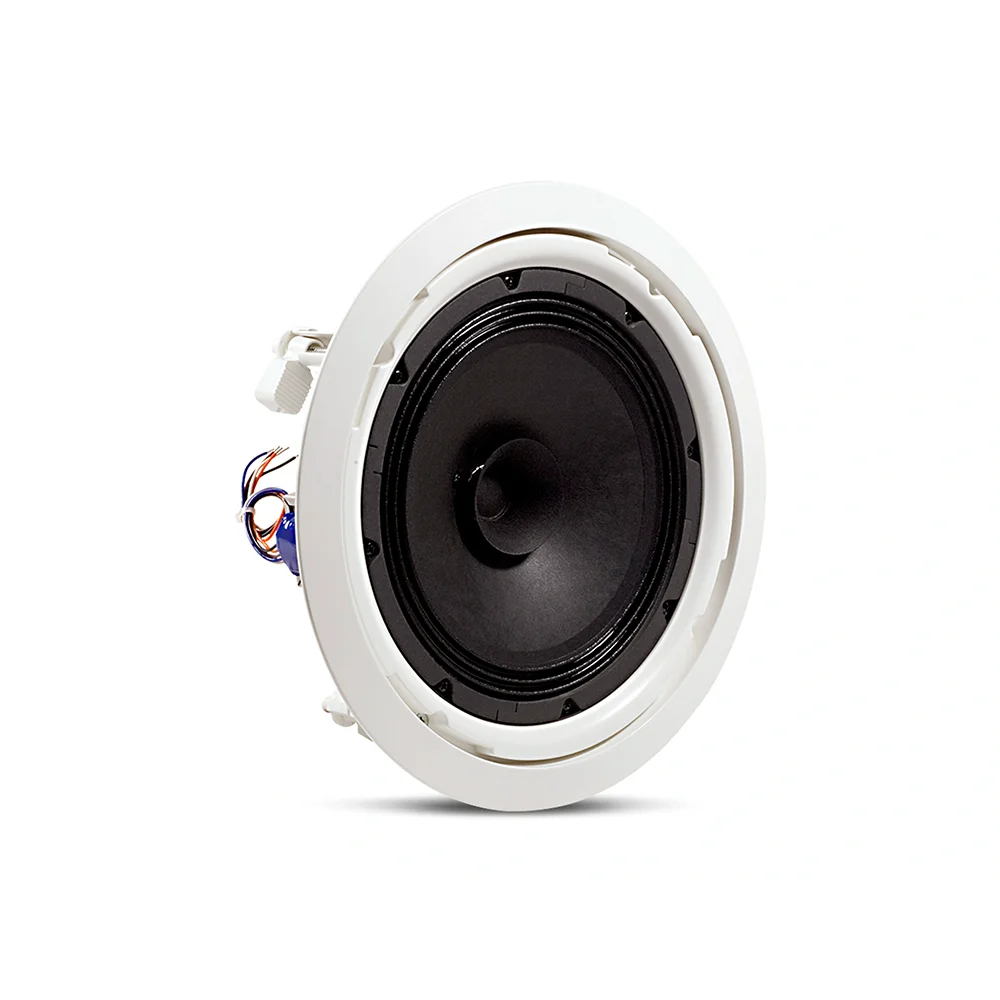 Parlante empotrable de techo JBL Professional 8128, 8 pulgadas full range, 70V/100V, blanco, 97 dB