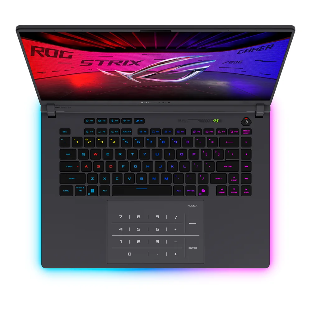 Laptop Gamer ASUS ROG Strix G16 G615LP 16" 2.5K 300Hz Intel Core Ultra 9 16GB 1TB RTX 5070 | 90NR0LN1-M009F0