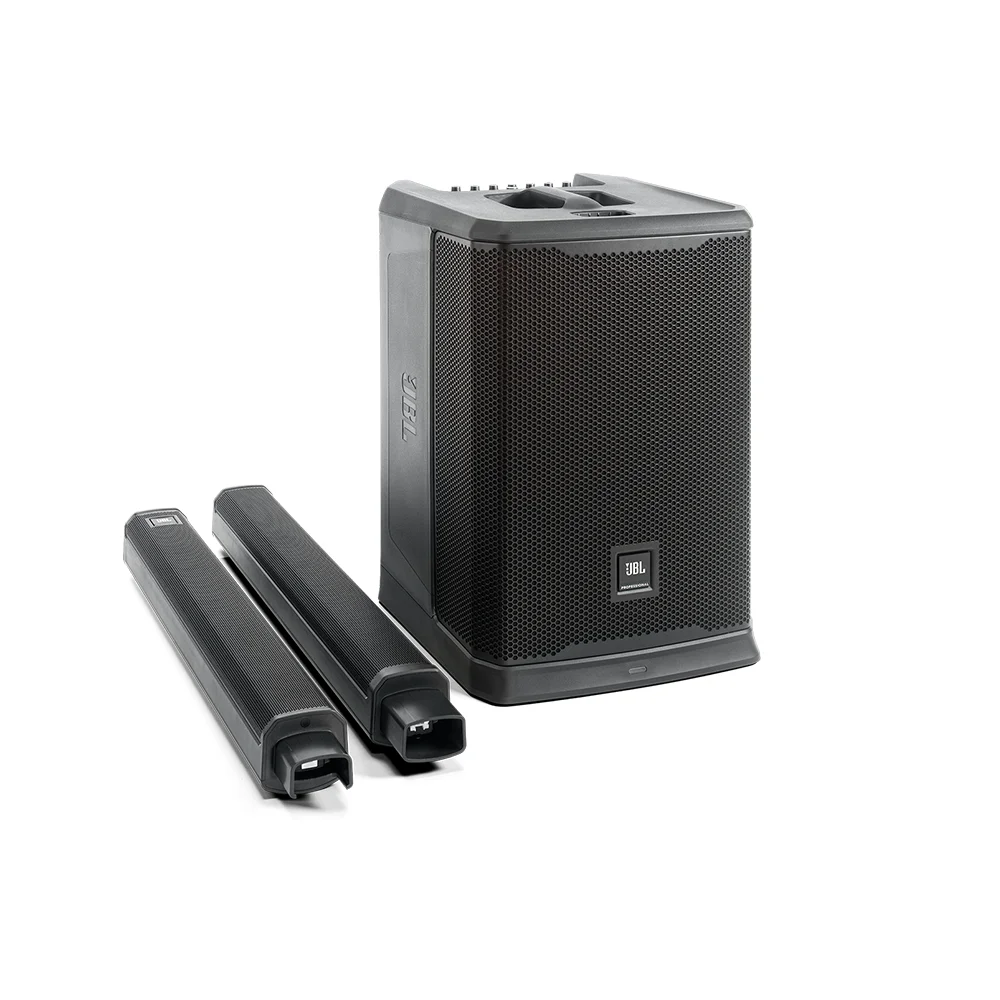 Sistema PA de columna JBL PRX ONE 2000 W pico, mezclador digital de 7 canales, negro, JBL-PRX ONE-EK