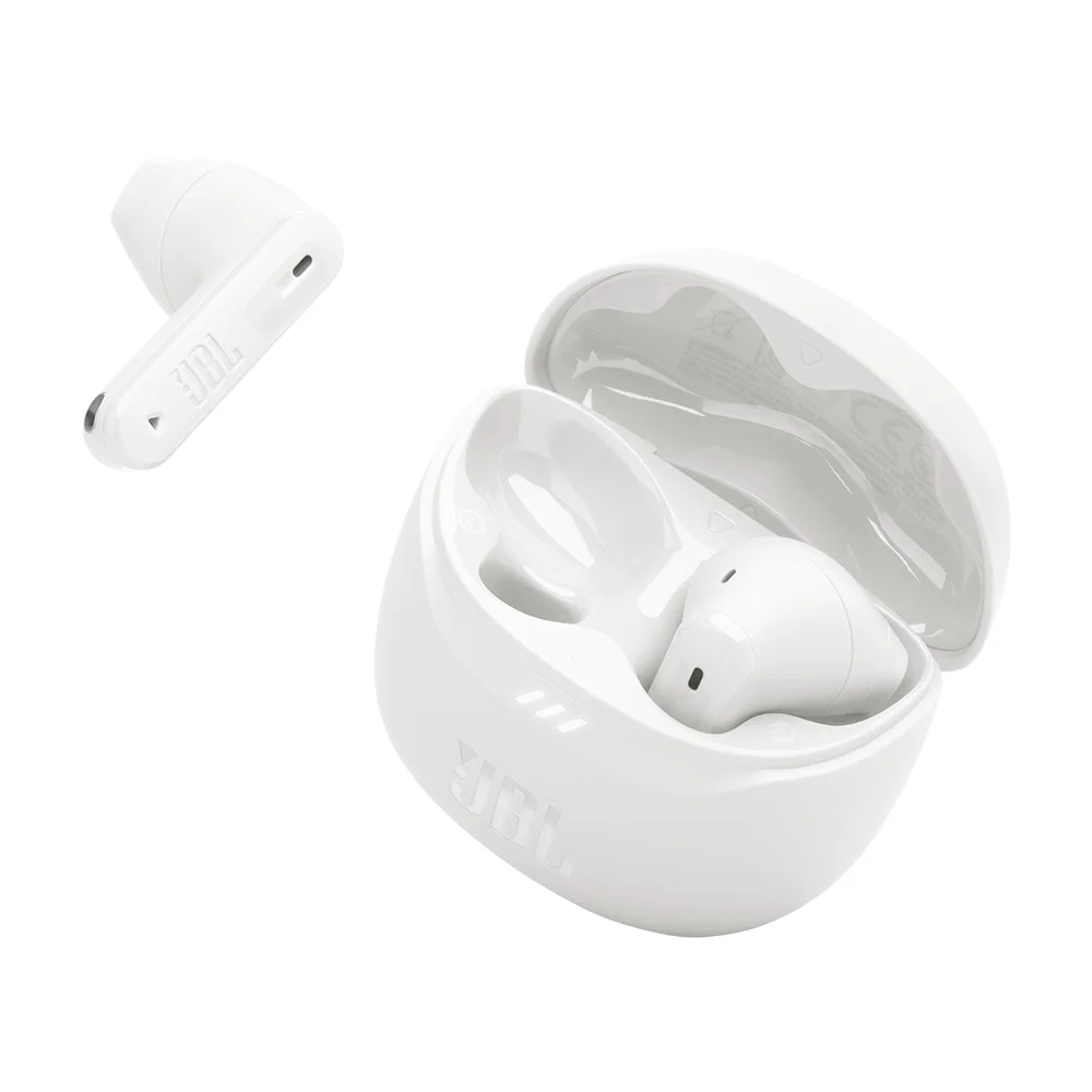 Audífonos True Wireless JBL Tune Flex 2 con Cancelación de Ruido Adaptativa Bluetooth 5.3 Blanco - JBLTFLEX2WHTAM