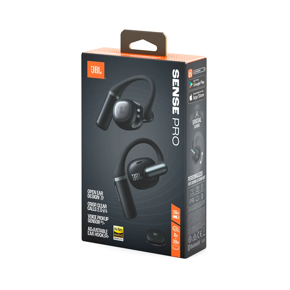 Audífonos True Wireless open-ear JBL Sense Pro Bluetooth 6.0 color negro - JBLSENSEPROBLKAM