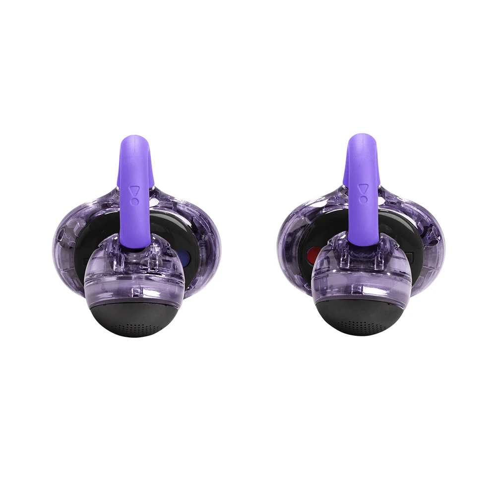 Audífonos open-ear JBL Soundgear Clips Bluetooth, autonomía de 32 horas, morado - JBLSNDGEARCLPURAM