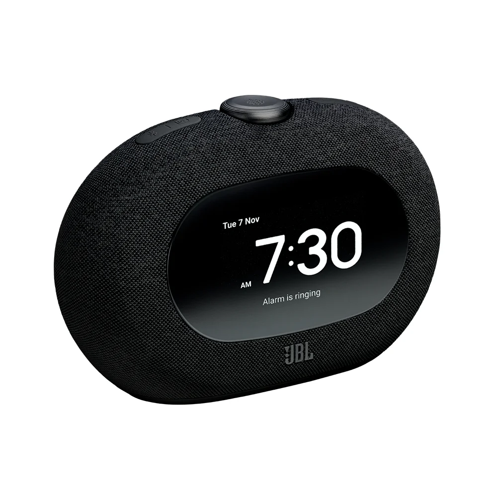 Radio Reloj Despertador Bluetooth JBL Horizon 3 con Radio FM, Luz Ambiental y Carga USB-C - JBLHORIZON3BLKAM