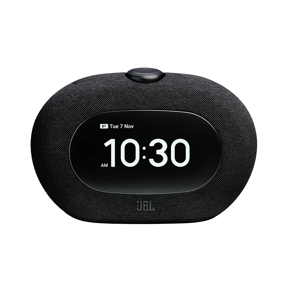 Radio Reloj Despertador Bluetooth JBL Horizon 3 con Radio FM, Luz Ambiental y Carga USB-C - JBLHORIZON3BLKAM