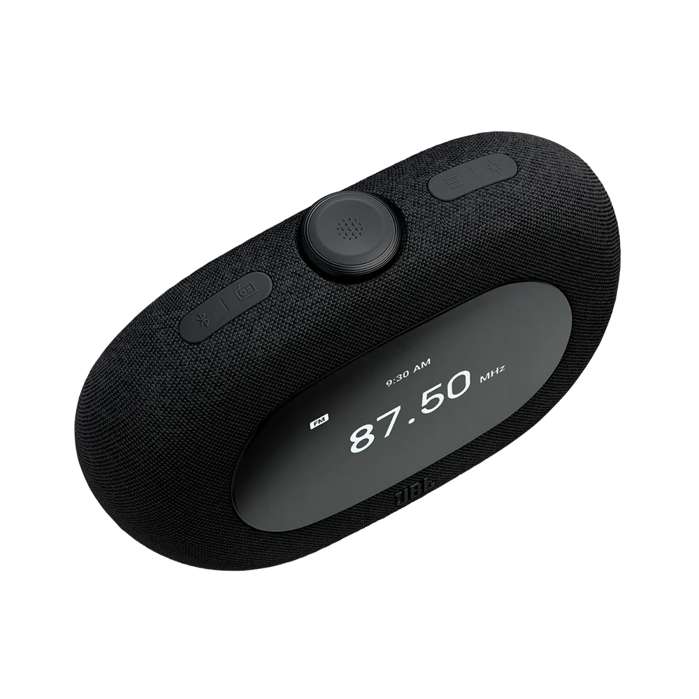 Radio Reloj Despertador Bluetooth JBL Horizon 3 con Radio FM, Luz Ambiental y Carga USB-C - JBLHORIZON3BLKAM