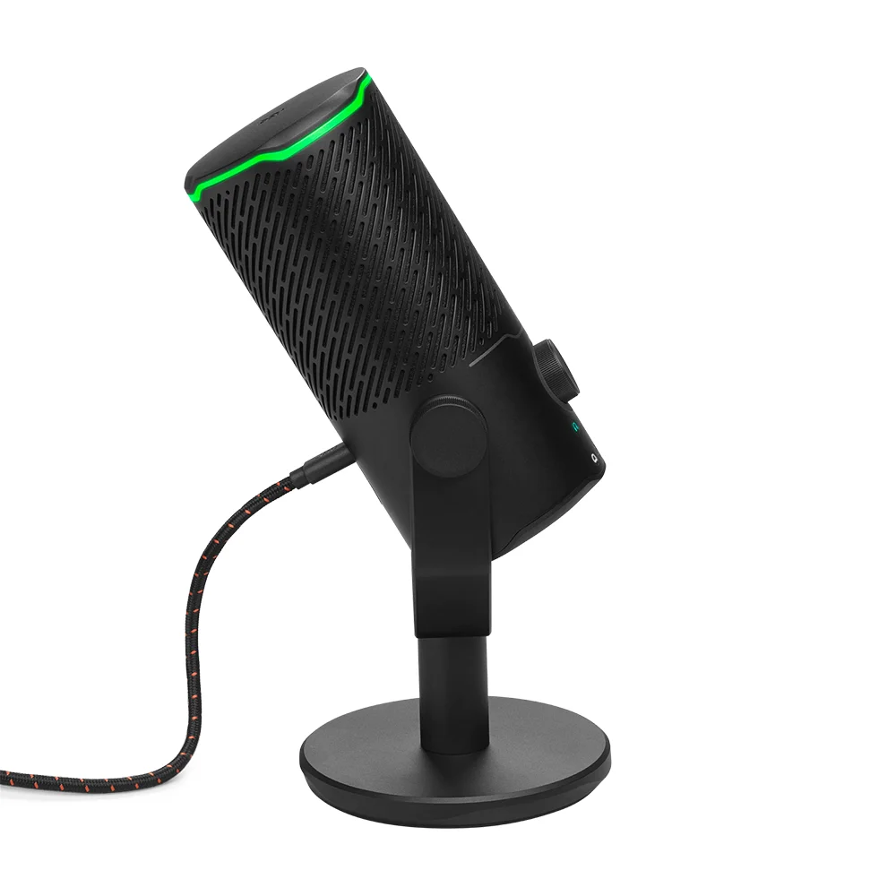 Micrófono USB de Condensador JBL Quantum Stream Studio 4 Patrones Polares 192 kHz Negro - JBLSTRMSTUDIOBLKAM