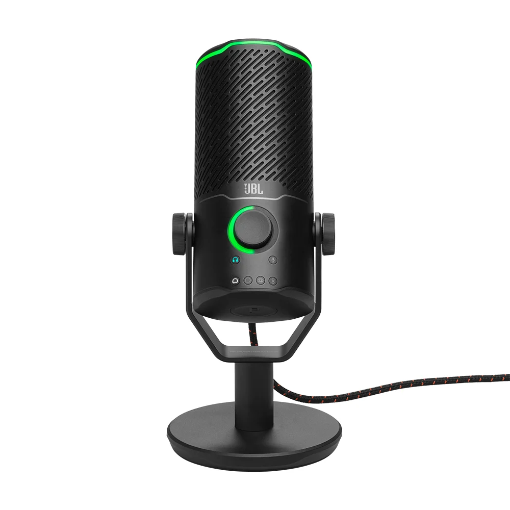 Micrófono USB de Condensador JBL Quantum Stream Studio 4 Patrones Polares 192 kHz Negro - JBLSTRMSTUDIOBLKAM