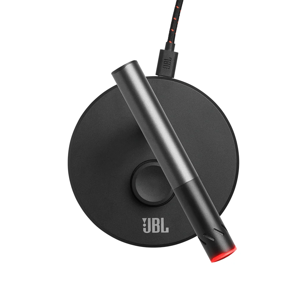 Micrófono USB de Condensador JBL Quantum Stream Talk Supercardioide 96 kHz 24 Bits Negro JBLSTRMTALKBLKAM