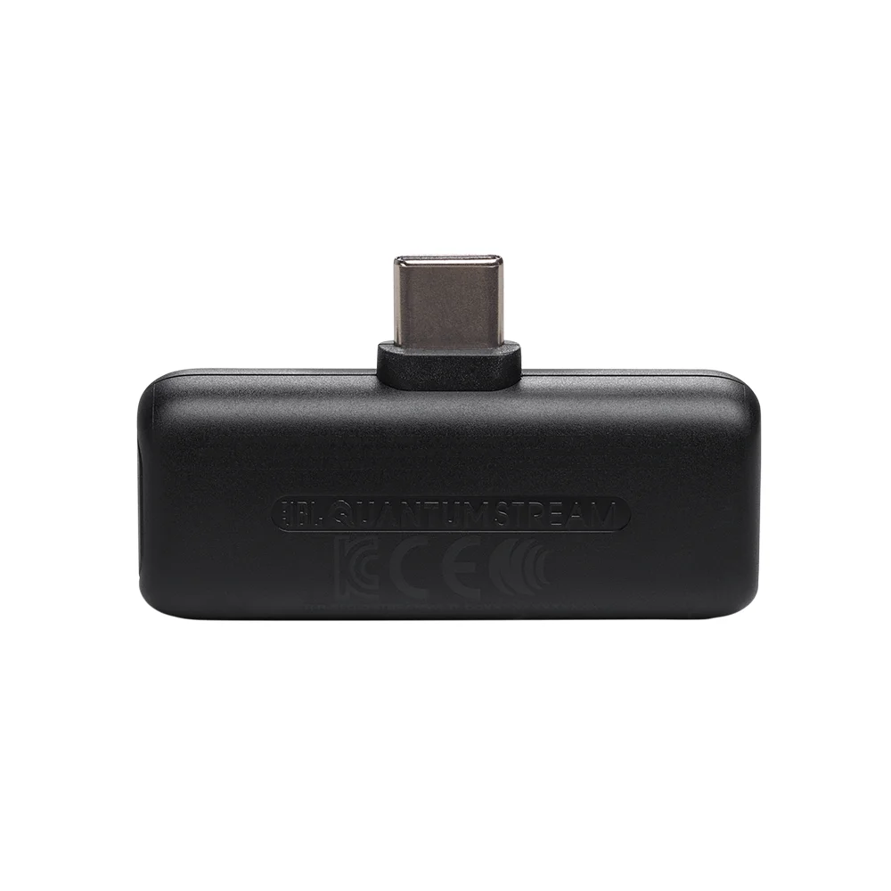 Micrófono Inalámbrico de Solapa JBL Quantum Stream Wireless con Receptor USB-C 2.4 GHz Negro - JBLSTRMWLUSBCBLKAM