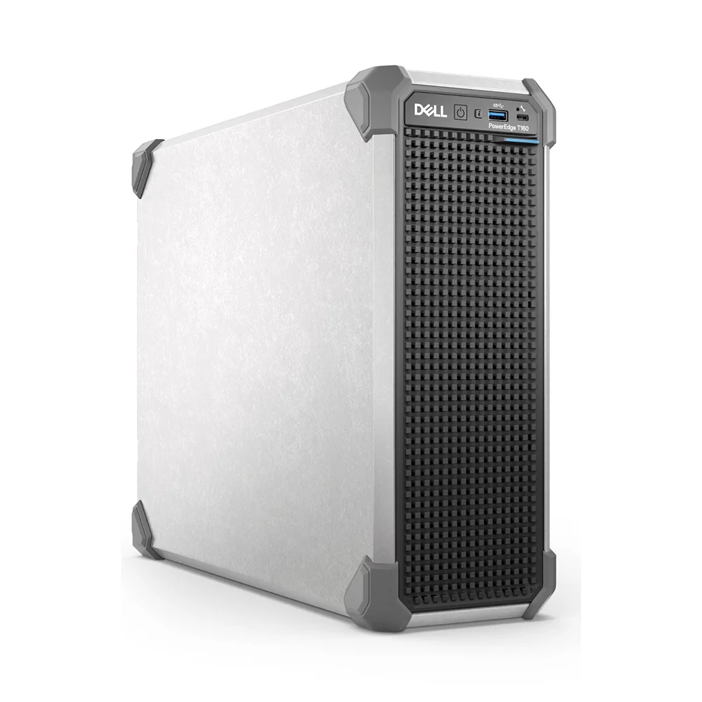 Servidor torre Dell PowerEdge T160 Intel Xeon 6 6333P, 16 GB DDR5 ECC, HDD 2 TB - T160271_6333P116
