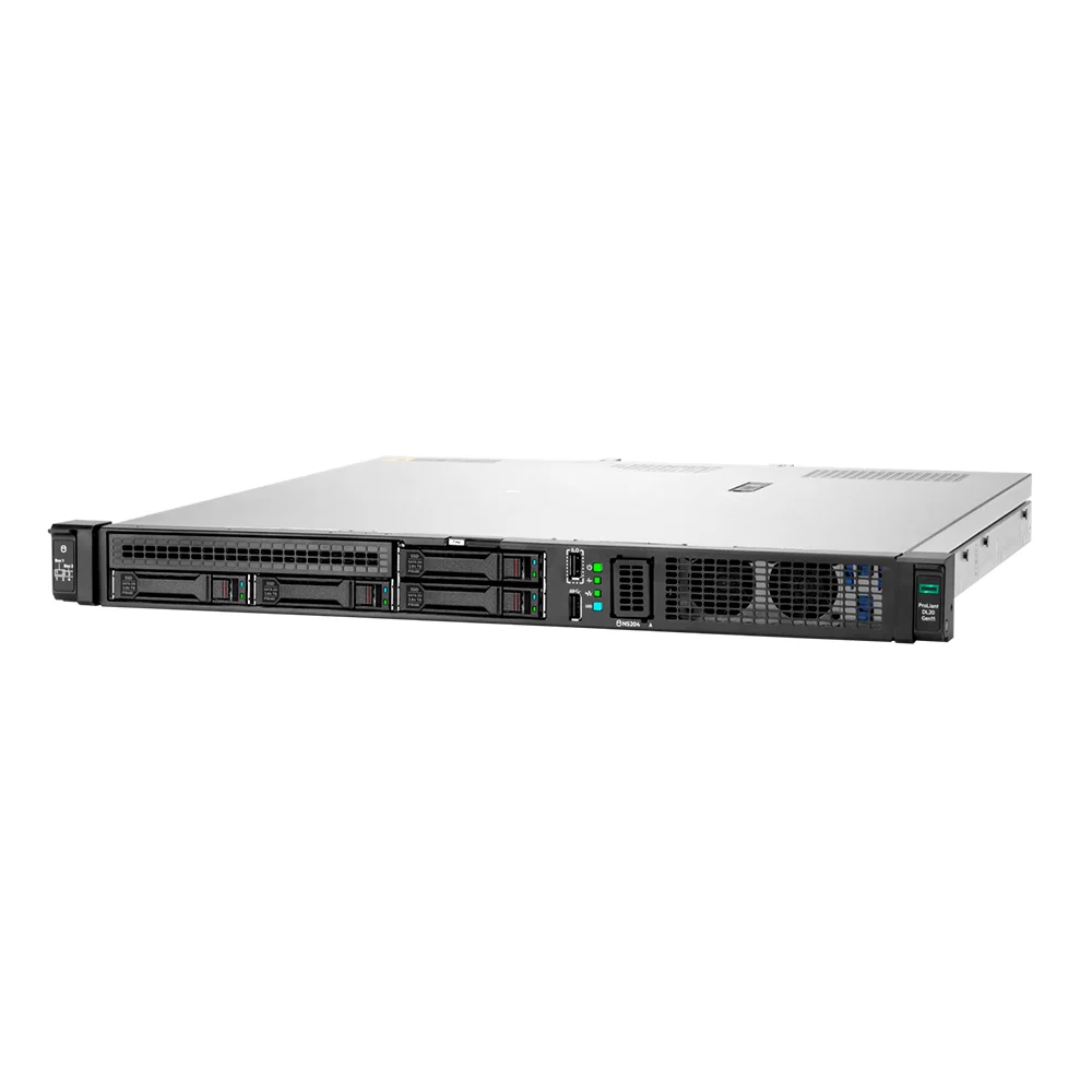Servidor rack HPE ProLiant DL20 Gen11 Xeon 6325P 32 GB, 2 SSD 480 GB, 1U, 4 SFF - P86721-DM5