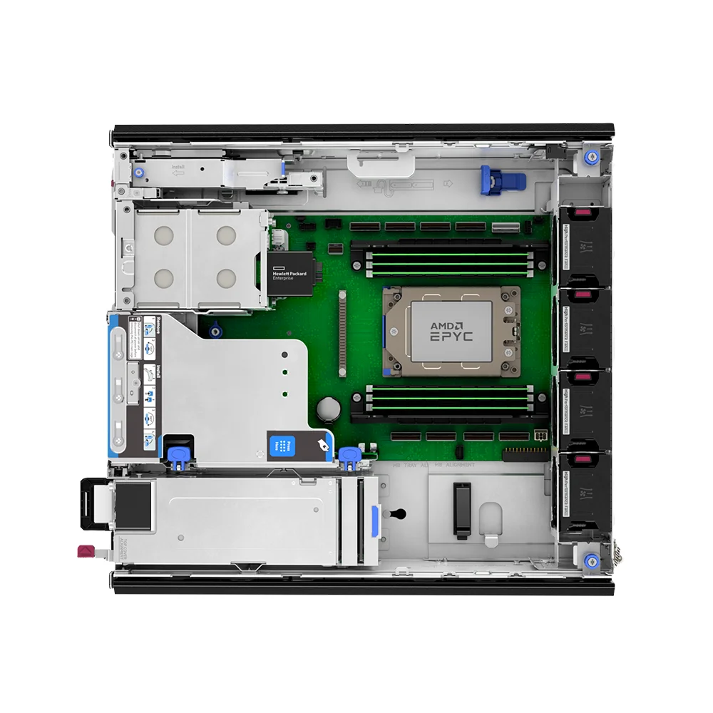 Servidor HPE ProLiant DL145 Gen11 2U AMD EPYC 8024P 32 GB RAM 2SFF 2x700W - P79811-DM5