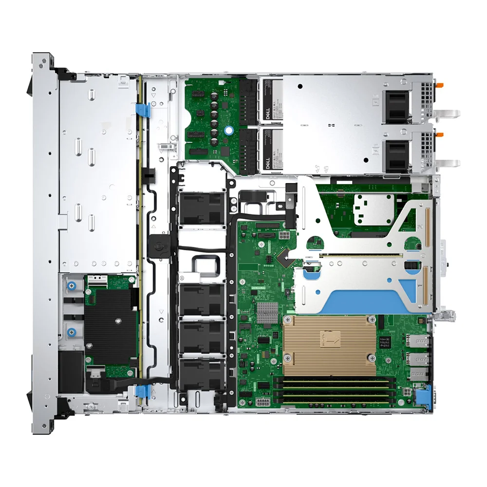 Servidor Dell PowerEdge R360 Xeon 6357P 32 GB DDR5 2 SSD 480 GB Rack 1U - R360271_6357P132