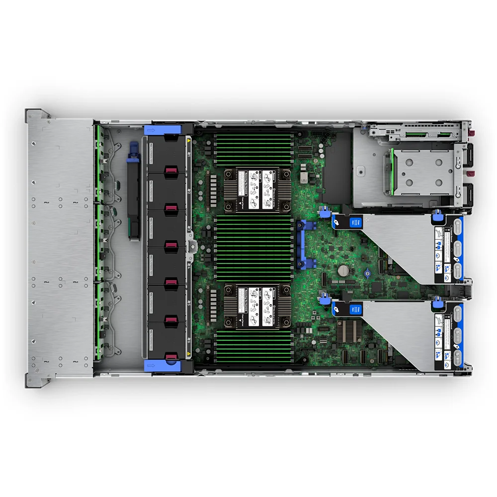 Servidor HPE ProLiant DL380 Gen11 Intel Xeon Gold 5515+ 64 GB, 2 SSD de 480 GB, 8SFF - P81432-DM5