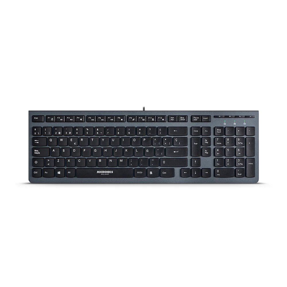 Teclado multimedia Micronics Milano MIC K7045 USB