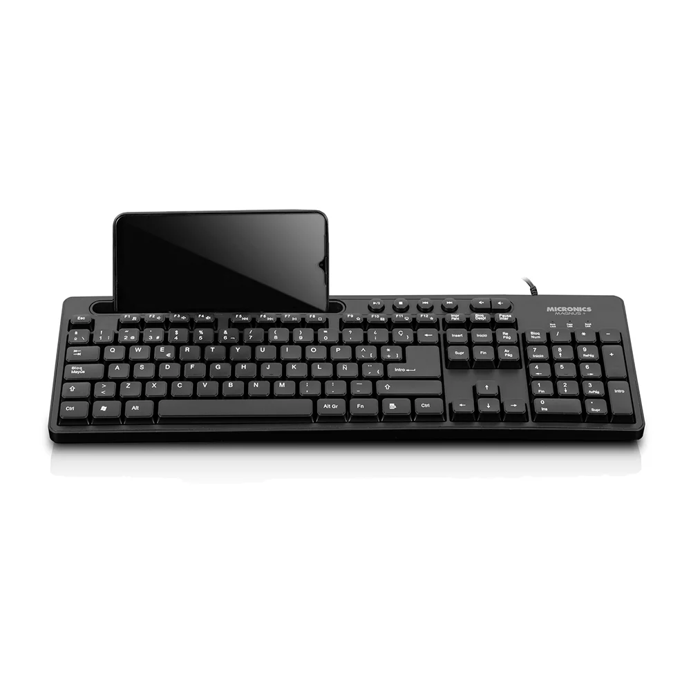 Teclado multimedia Micronics Magnus+ MIC K734 USB