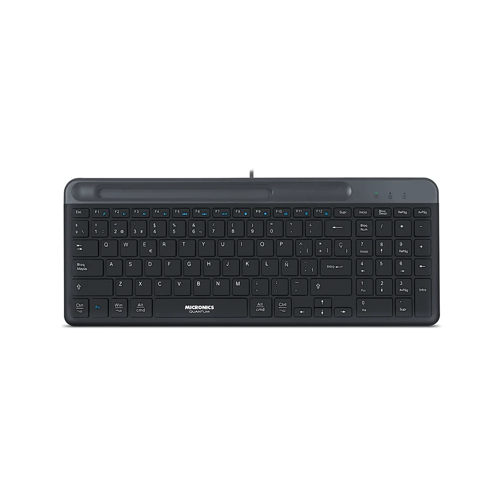 Teclado multimedia Micronics Quantum MIC K600 USB