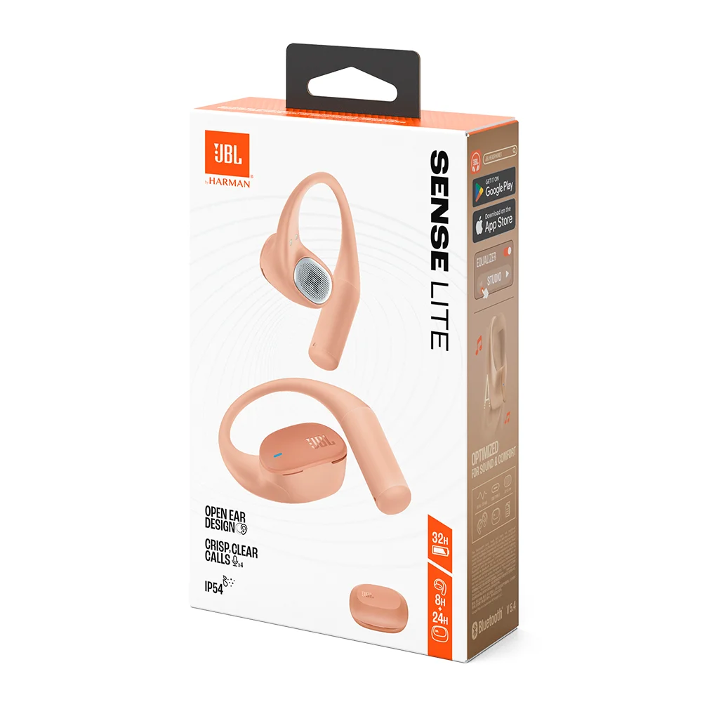 Audífonos Open-Ear True Wireless JBL Sense Lite Tecnología OpenSound Bluetooth Beige - JBLSENSELITEBEGAM